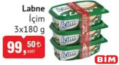 İÇİM LABNE 3X180 G İÇİM LABNE 3X180 G